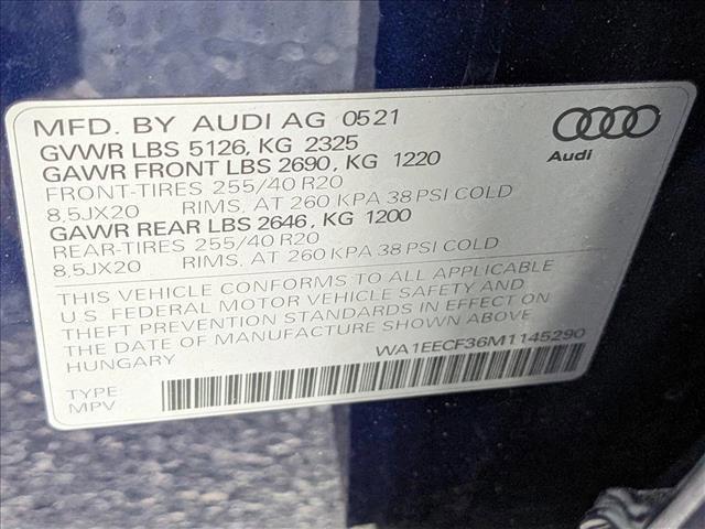 used 2021 Audi Q3 car, priced at $25,799