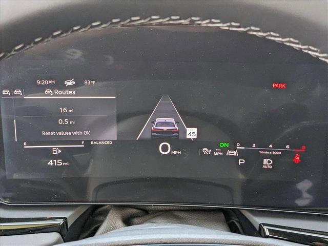 new 2025 Audi A5 car, priced at $53,685