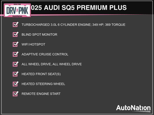 new 2025 Audi SQ5 car, priced at $69,175