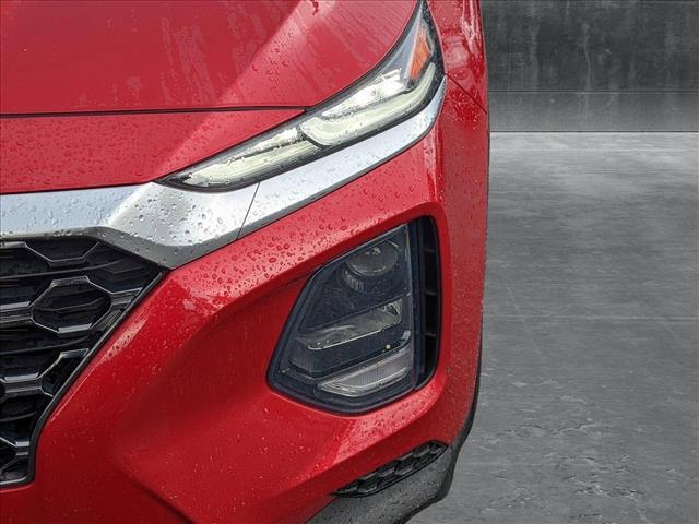 used 2020 Hyundai Santa Fe car, priced at $19,998