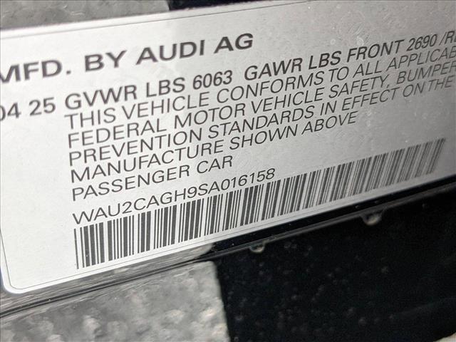 new 2025 Audi A6 e-tron car, priced at $71,985
