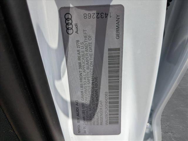 new 2025 Audi A5 car, priced at $56,775