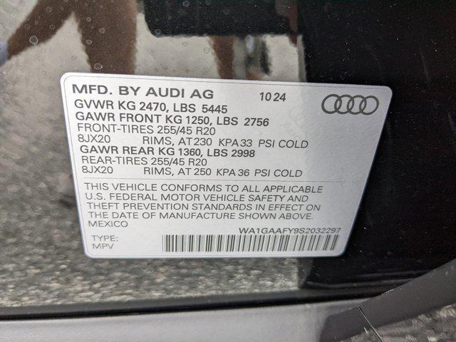 new 2025 Audi Q5 car, priced at $53,650