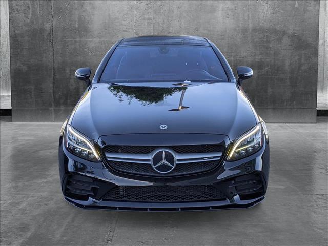 used 2019 Mercedes-Benz AMG C 43 car, priced at $34,998