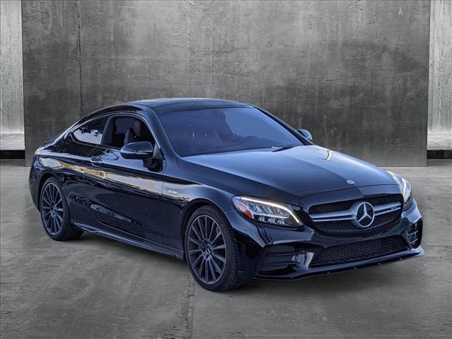 used 2019 Mercedes-Benz AMG C 43 car, priced at $34,998