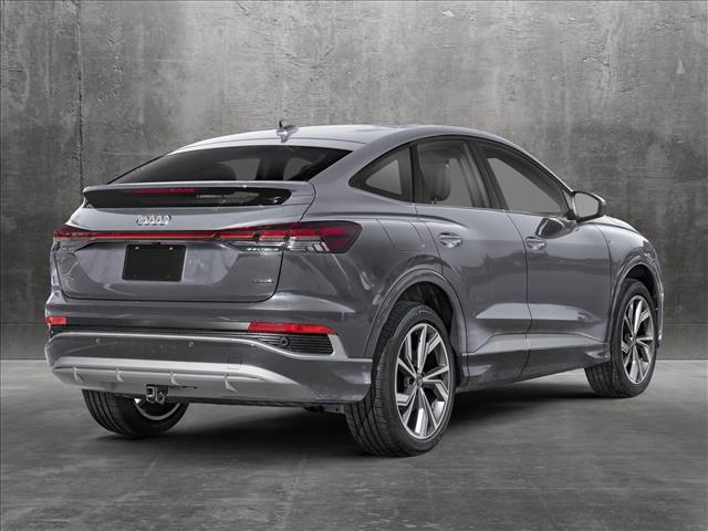 new 2025 Audi Q4 e-tron Sportback car, priced at $67,185