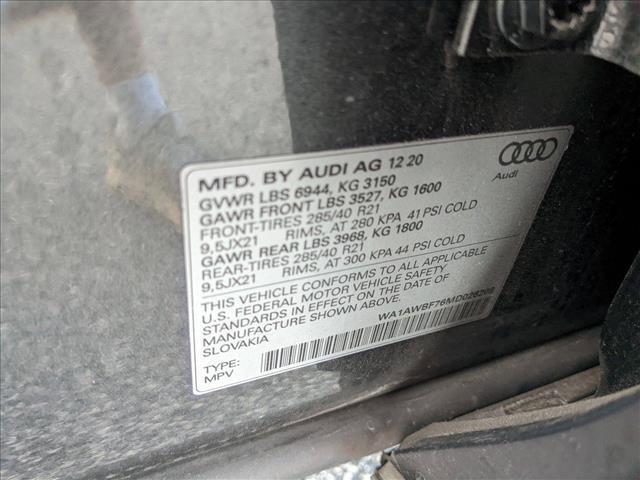 used 2021 Audi SQ7 car, priced at $49,998