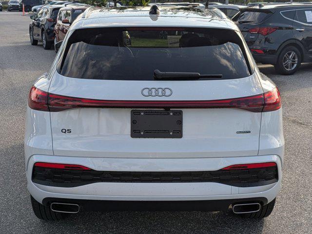 new 2025 Audi Q5 car, priced at $58,190