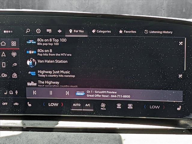 new 2025 Audi SQ6 e-tron car, priced at $81,815
