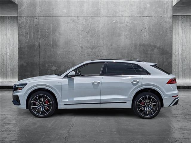 used 2021 Audi Q8 car, priced at $38,299