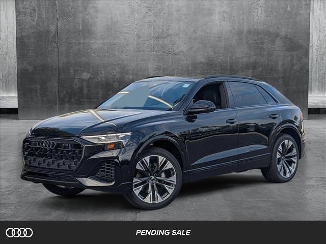 new 2025 Audi Q8 car, priced at $81,085