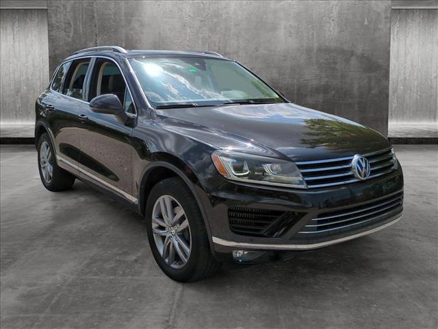used 2016 Volkswagen Touareg car, priced at $22,998