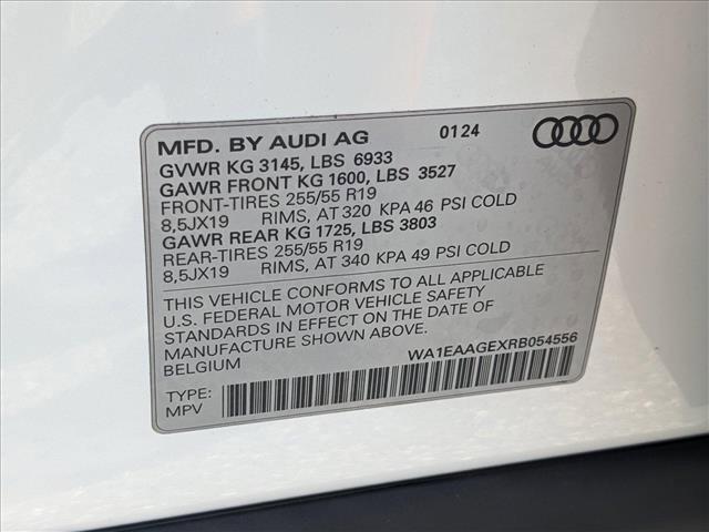 new 2024 Audi Q8 e-tron car, priced at $69,133