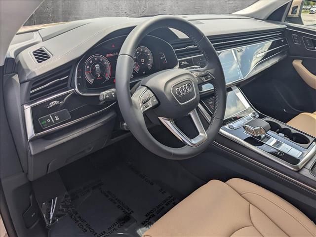 new 2024 Audi Q8 car, priced at $91,325