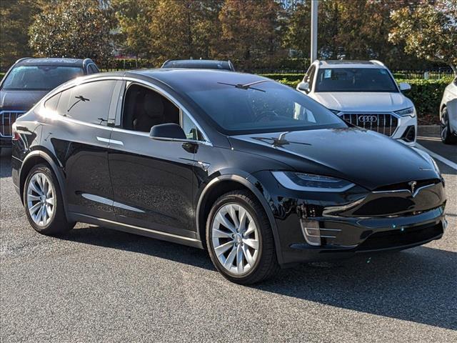 used 2018 Tesla Model X car, priced at $35,998