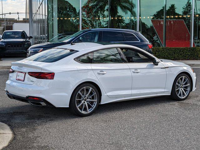 new 2025 Audi A5 Sportback car, priced at $51,980