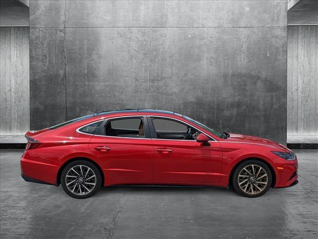used 2021 Hyundai Sonata car, priced at $16,378