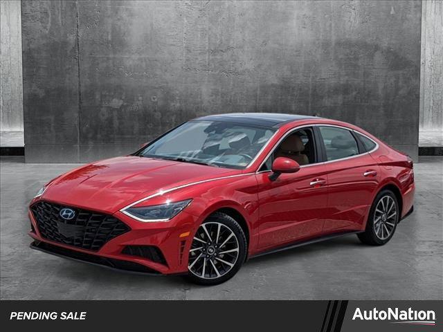 used 2021 Hyundai Sonata car, priced at $16,378
