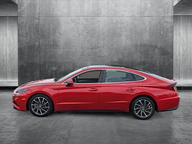 used 2021 Hyundai Sonata car, priced at $16,378