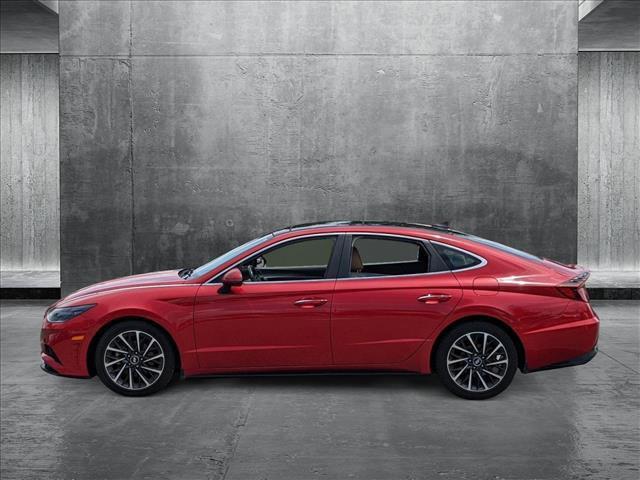 used 2021 Hyundai Sonata car, priced at $16,378