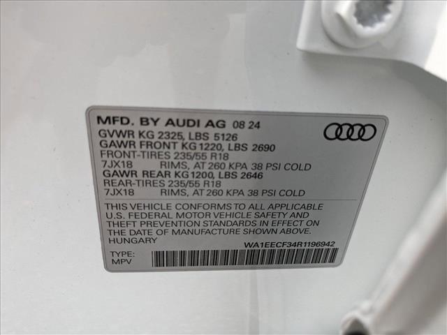 new 2024 Audi Q3 car, priced at $43,825