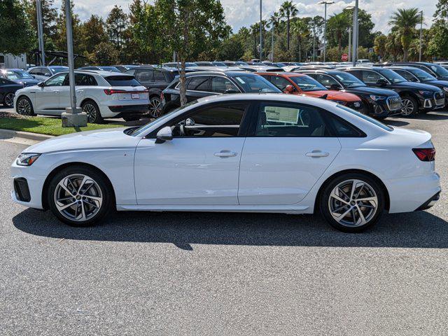 new 2025 Audi A4 car, priced at $47,480