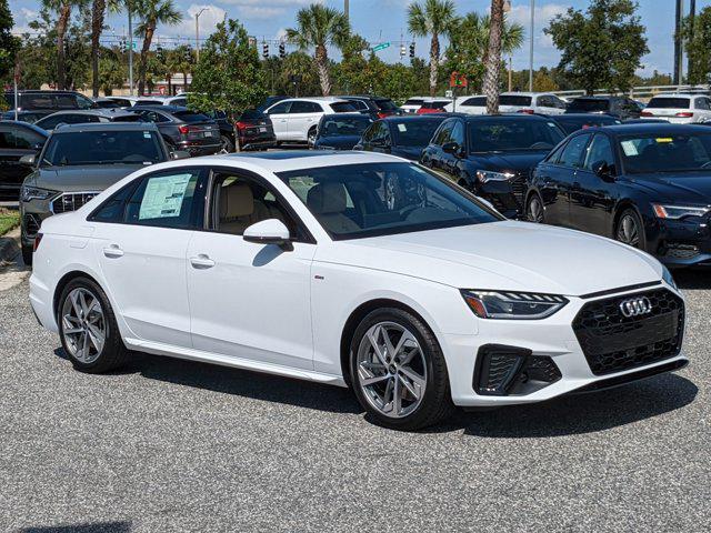 new 2025 Audi A4 car, priced at $47,480