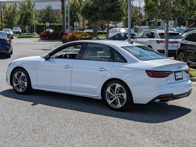 new 2025 Audi A4 car, priced at $47,480