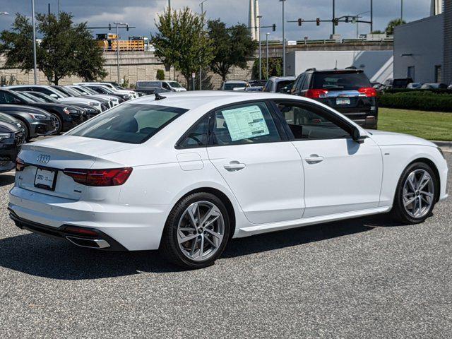 new 2025 Audi A4 car, priced at $47,480