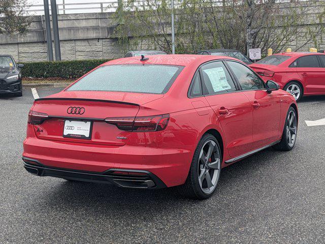 new 2024 Audi A4 car, priced at $47,761