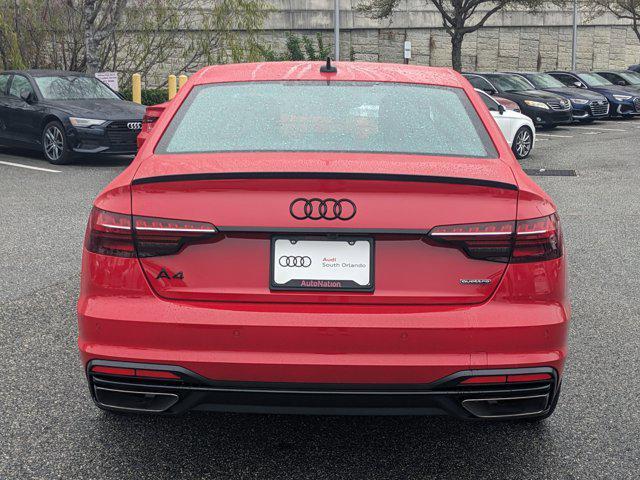 new 2024 Audi A4 car, priced at $47,761