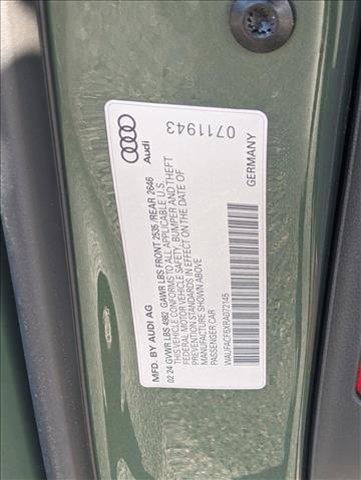 new 2024 Audi A5 Sportback car, priced at $53,955