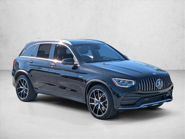 used 2021 Mercedes-Benz AMG GLC 43 car, priced at $29,998