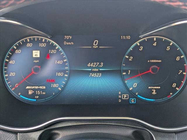 used 2021 Mercedes-Benz AMG GLC 43 car, priced at $29,998