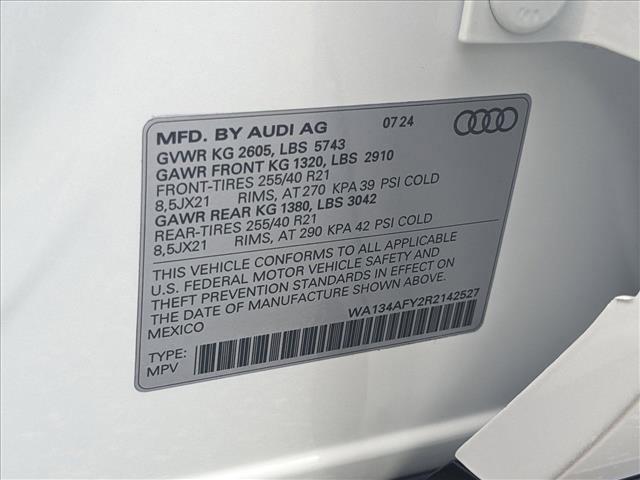 new 2024 Audi SQ5 car, priced at $78,780