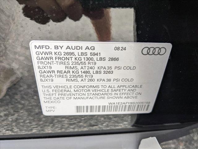 new 2025 Audi Q5 car, priced at $66,150