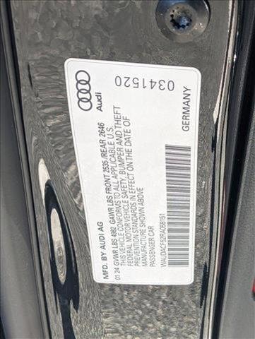 new 2024 Audi A5 Sportback car, priced at $48,105