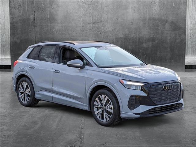 new 2025 Audi Q4 e-tron car, priced at $54,570