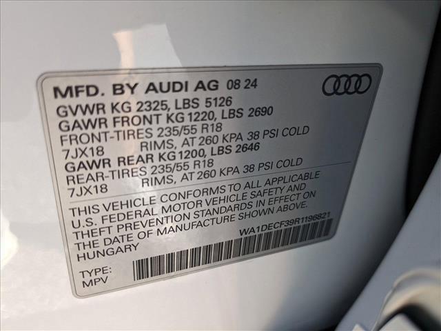 new 2024 Audi Q3 car, priced at $42,525