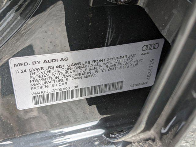 new 2025 Audi A3 car, priced at $41,990