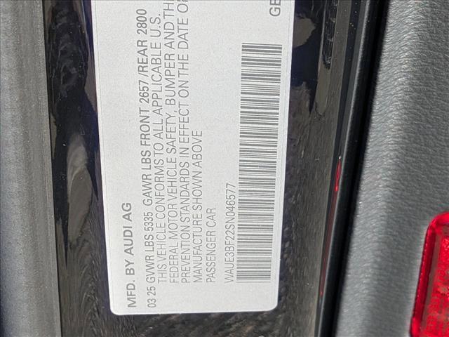 new 2025 Audi A6 car, priced at $64,172