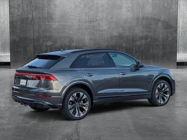 new 2025 Audi Q8 car, priced at $86,615