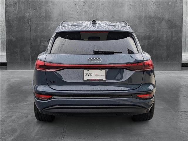 new 2025 Audi Q6 e-tron car, priced at $73,750