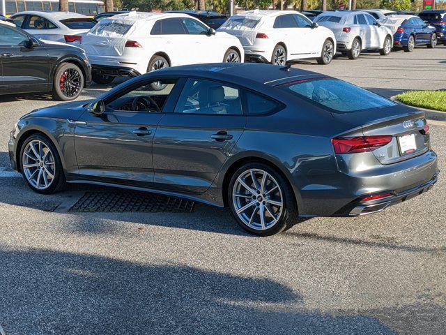 new 2025 Audi A5 Sportback car, priced at $52,575