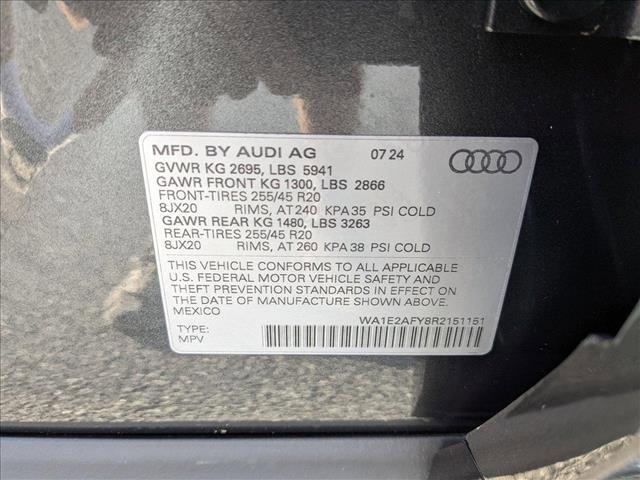 new 2024 Audi Q5 car, priced at $65,885