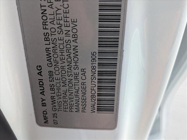 new 2025 Audi A5 car, priced at $57,575