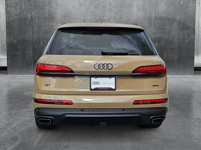 new 2025 Audi Q7 car, priced at $77,750