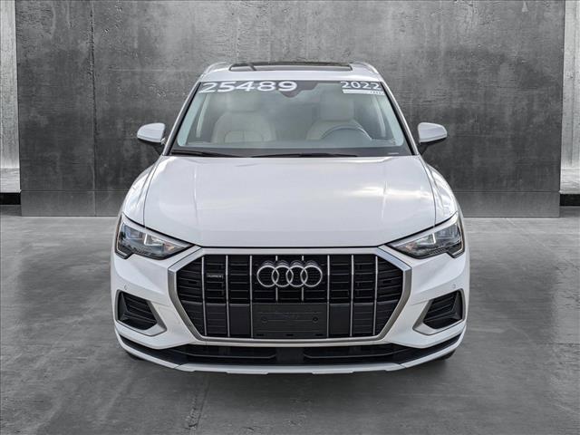 used 2022 Audi Q3 car, priced at $24,489