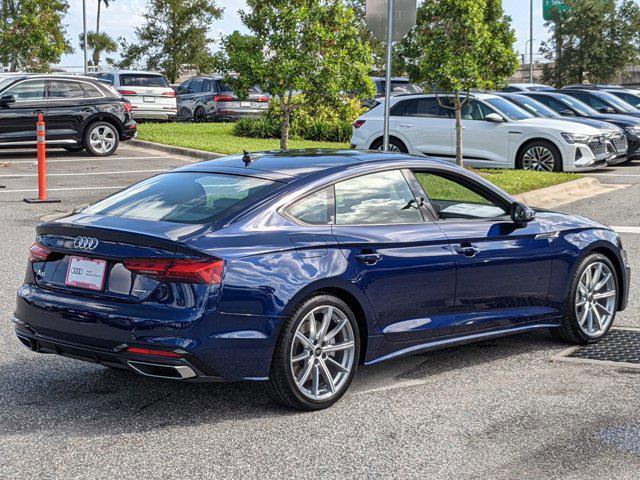 new 2025 Audi A5 Sportback car, priced at $52,575