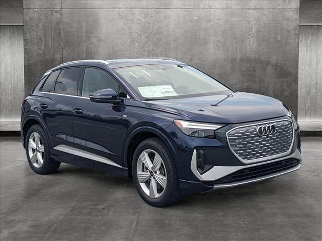 new 2024 Audi Q4 e-tron car, priced at $63,155